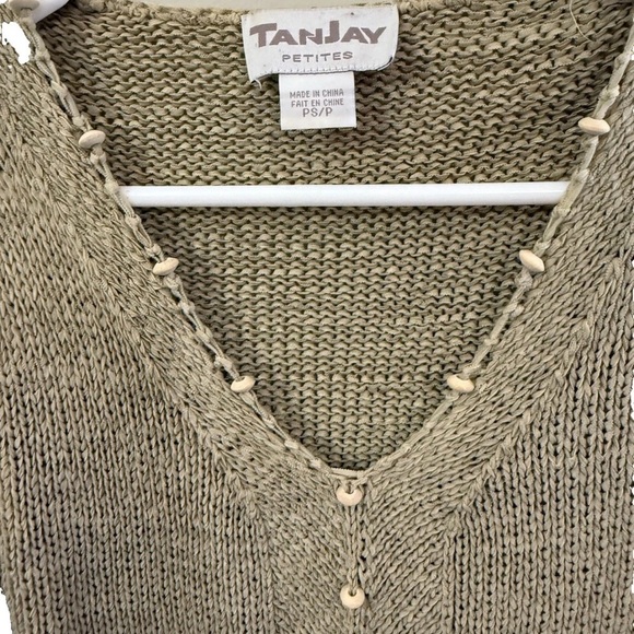 TanJay Metallic Knit Top - Picture 2 of 4